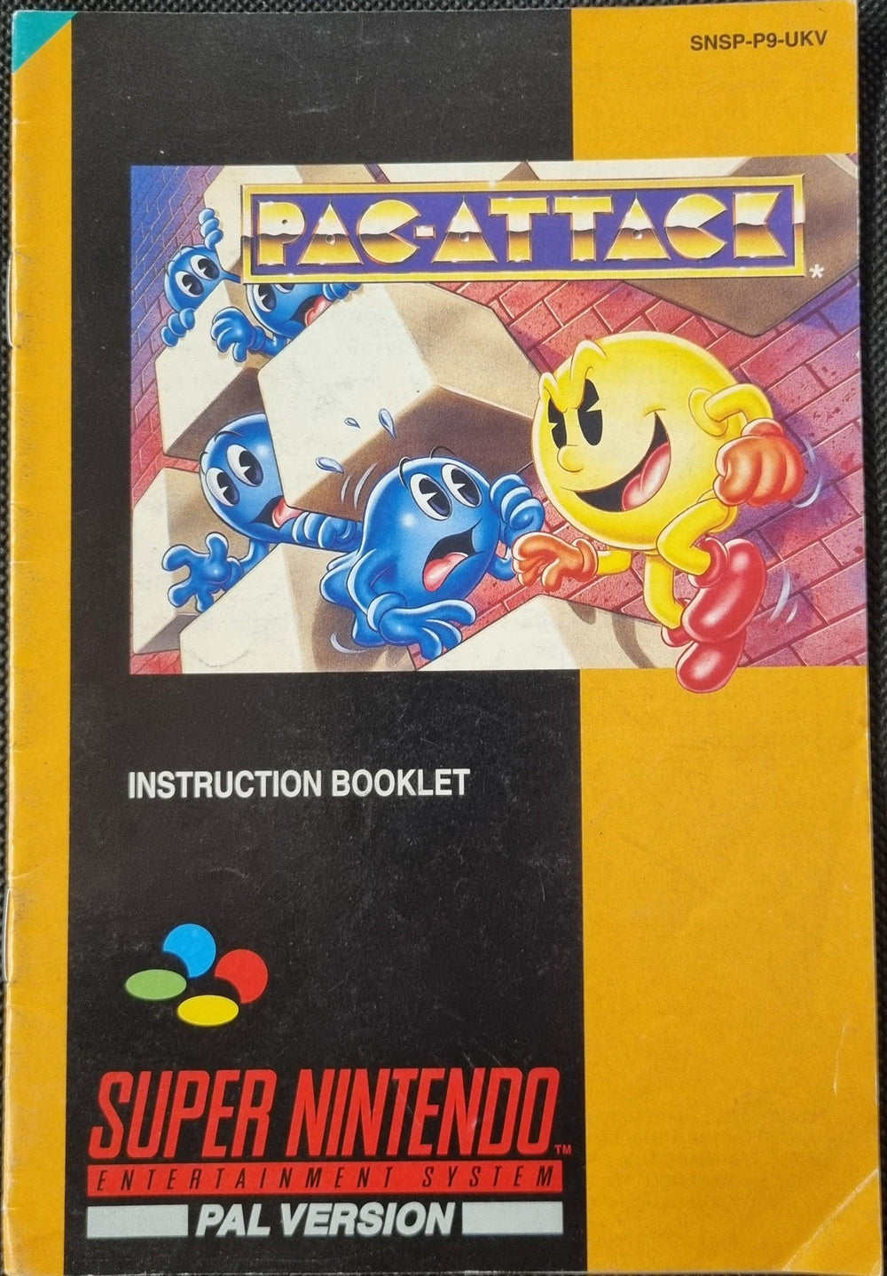 Pac-Attack manual (UKV) - ZZGames.dk