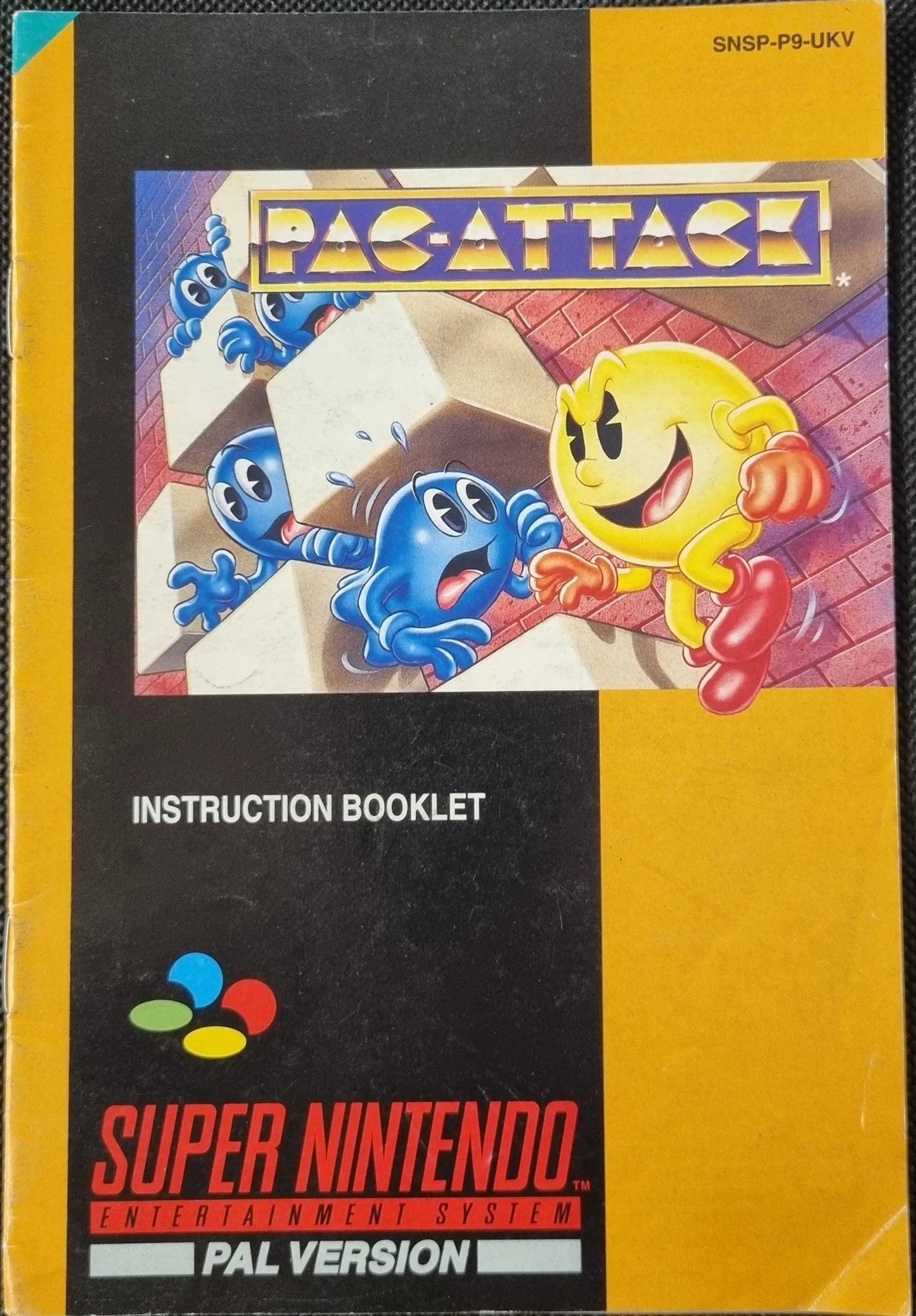 Pac-Attack manual (UKV) - ZZGames.dk