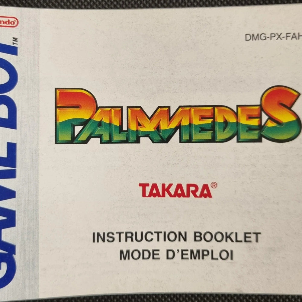 Palamedes manual (FAH) - ZZGames.dk