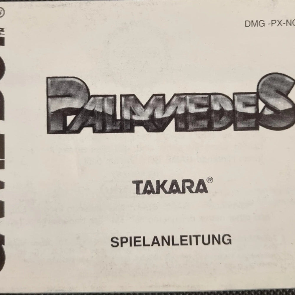 Palamedes manual (NOE) - ZZGames.dk