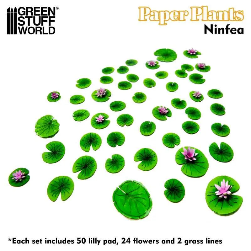 Paper Plants - Lilly Pads