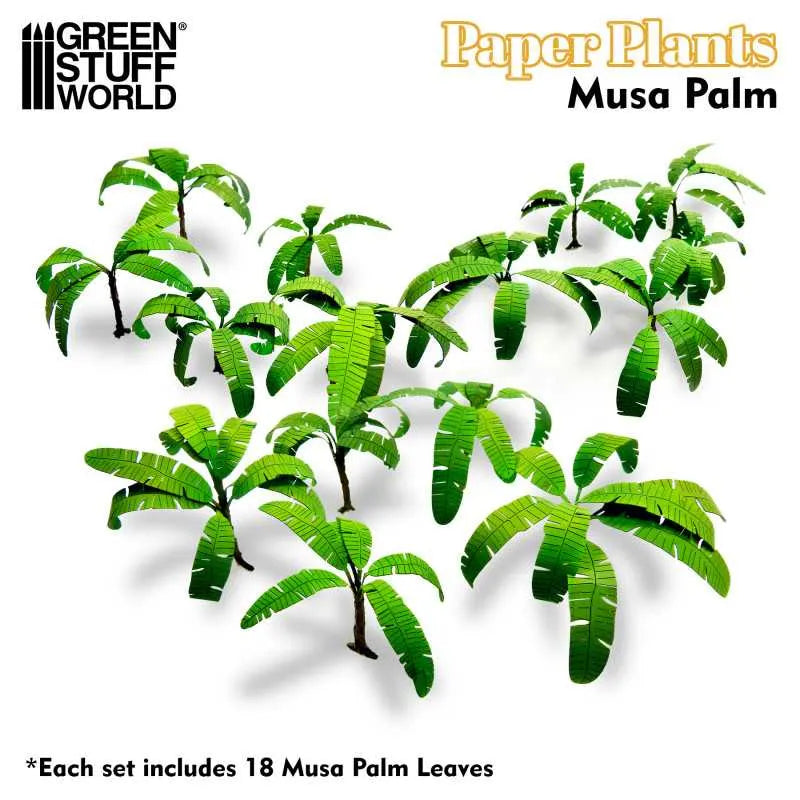 Paper Plants - Musa Trees