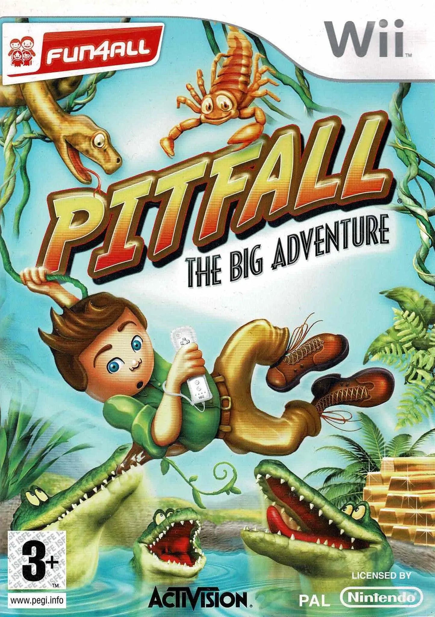 Pitfall The Big Adventure - ZZGames.dk