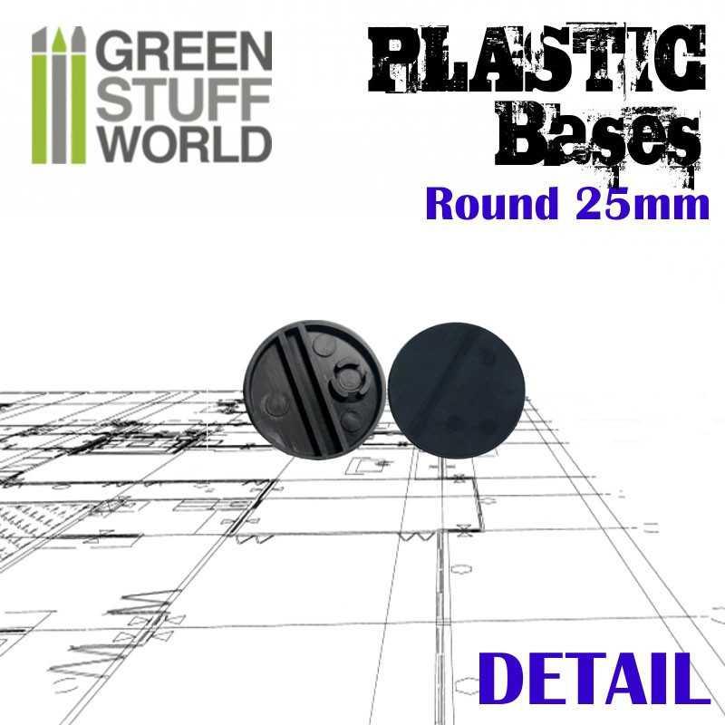 
                  
                    Plastic Bases - Round 25mm x20 - ZZGames.dk
                  
                