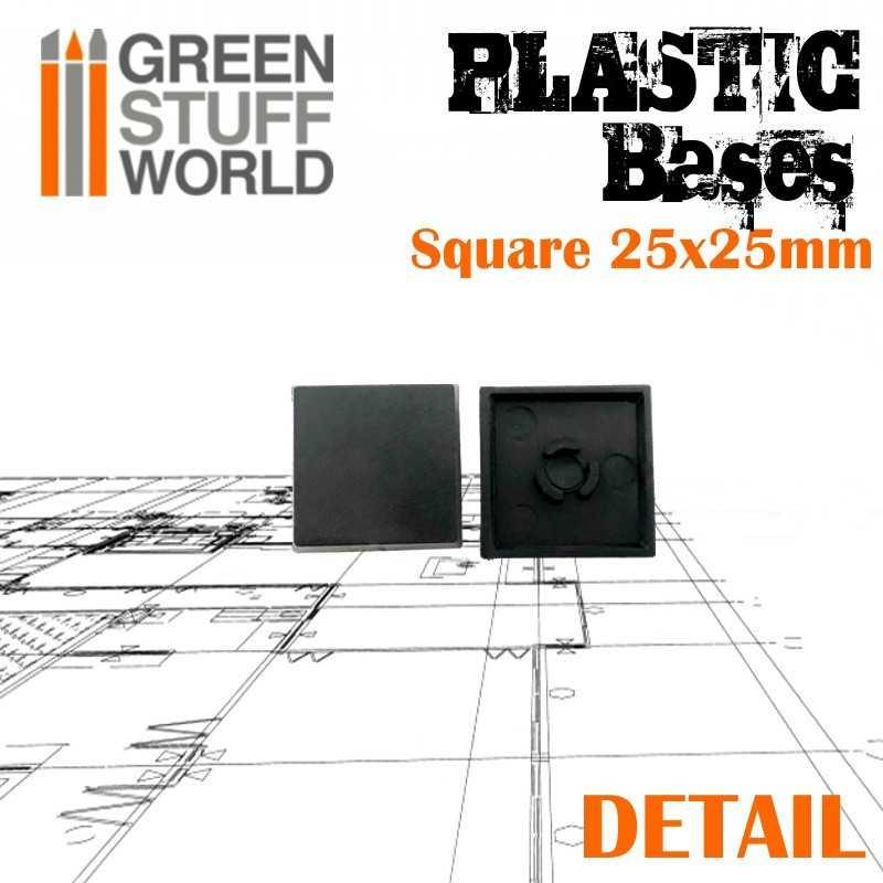
                  
                    Plastic Bases - Square 25x25mm x20 - ZZGames.dk
                  
                