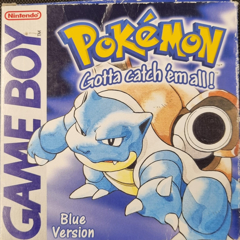 Pokémon Blue i æske (slid på æske, u. manual) - ZZGames.dk