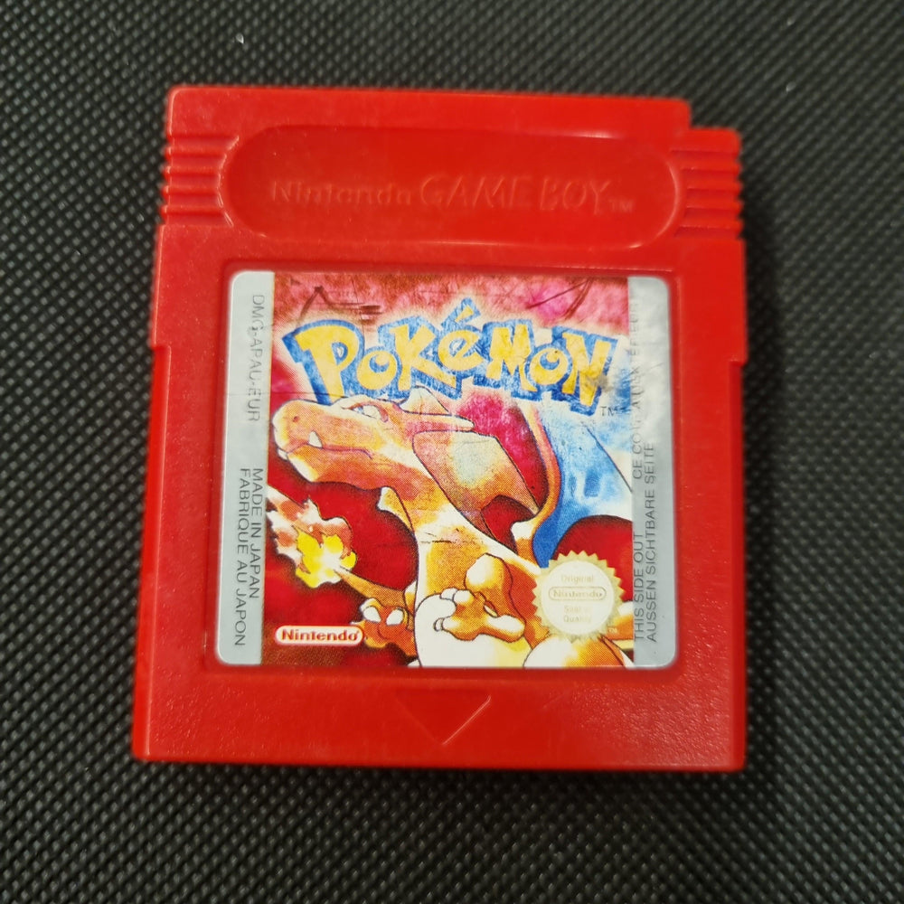 Pokémon Red (Solbleget label) - ZZGames.dk