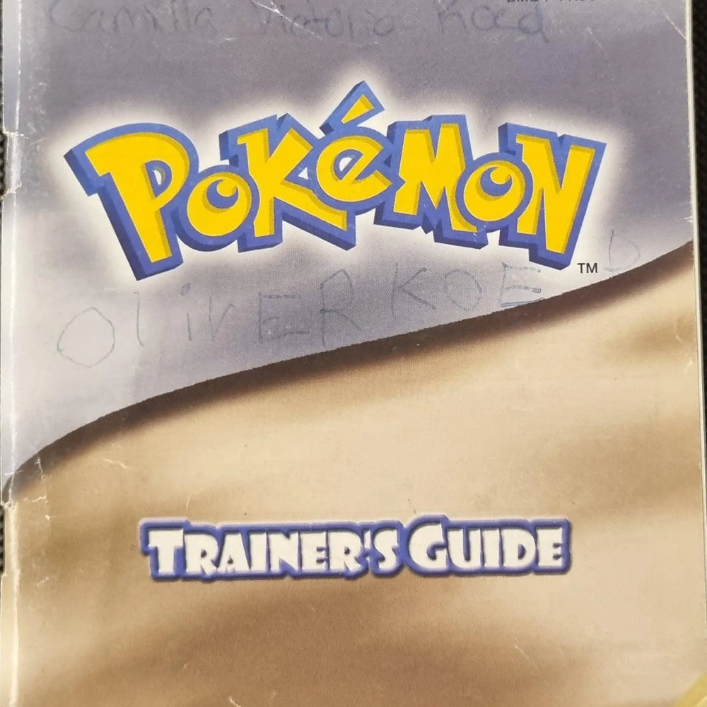 Pokémon Silver manual (NDNO) (Kosmetiske fejl) - ZZGames.dk