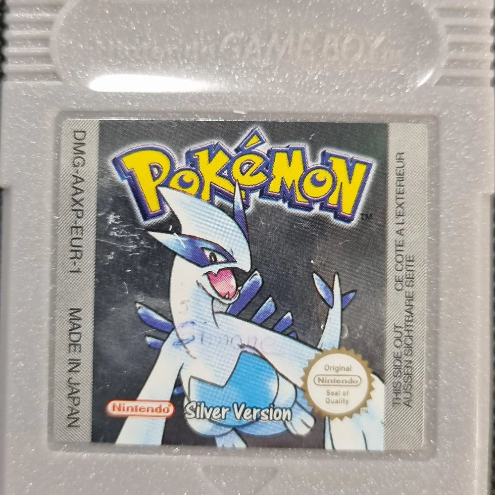 Pokémon Silver (tegnet på label) - ZZGames.dk