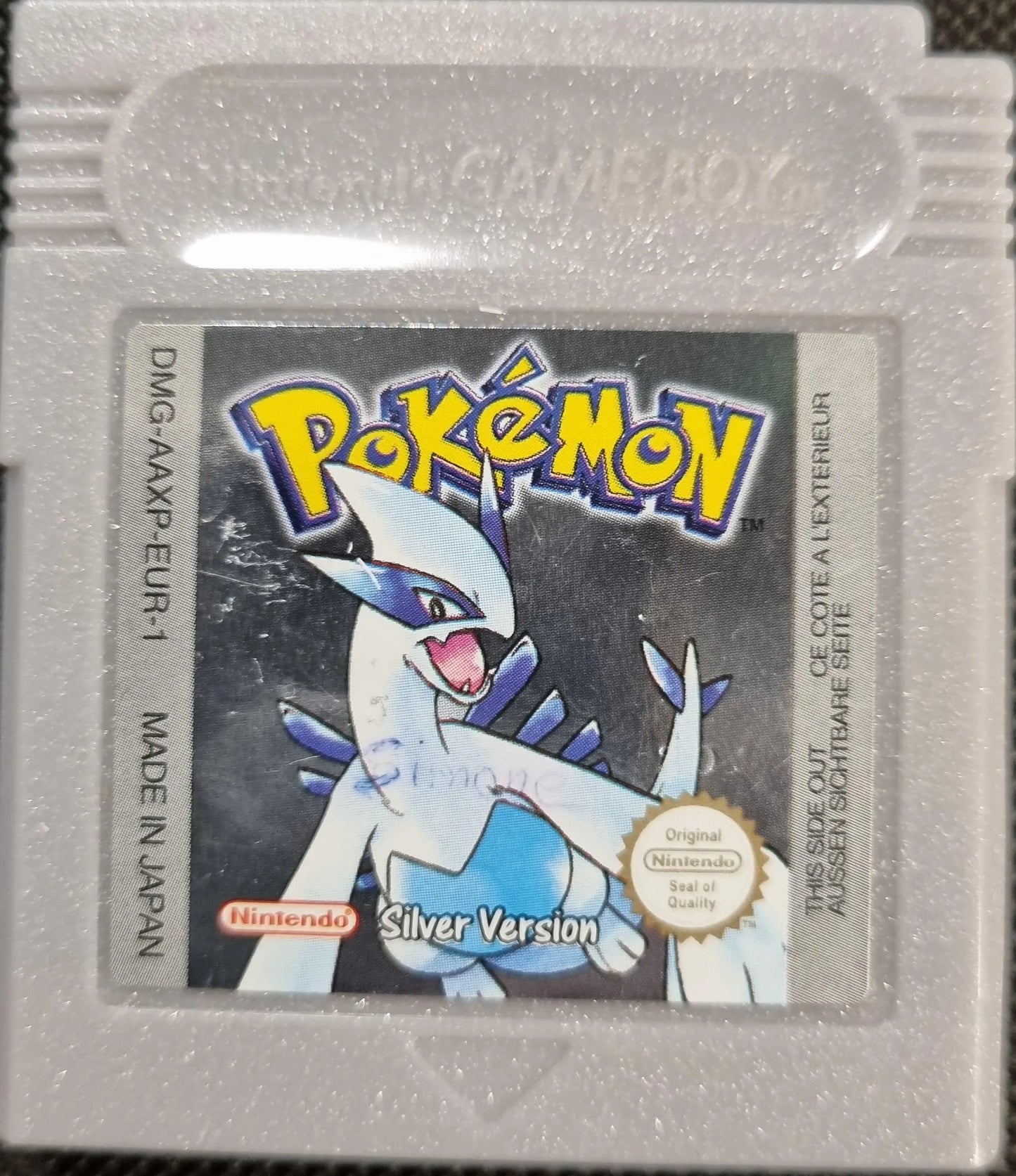 Pokémon Silver (tegnet på label) - ZZGames.dk