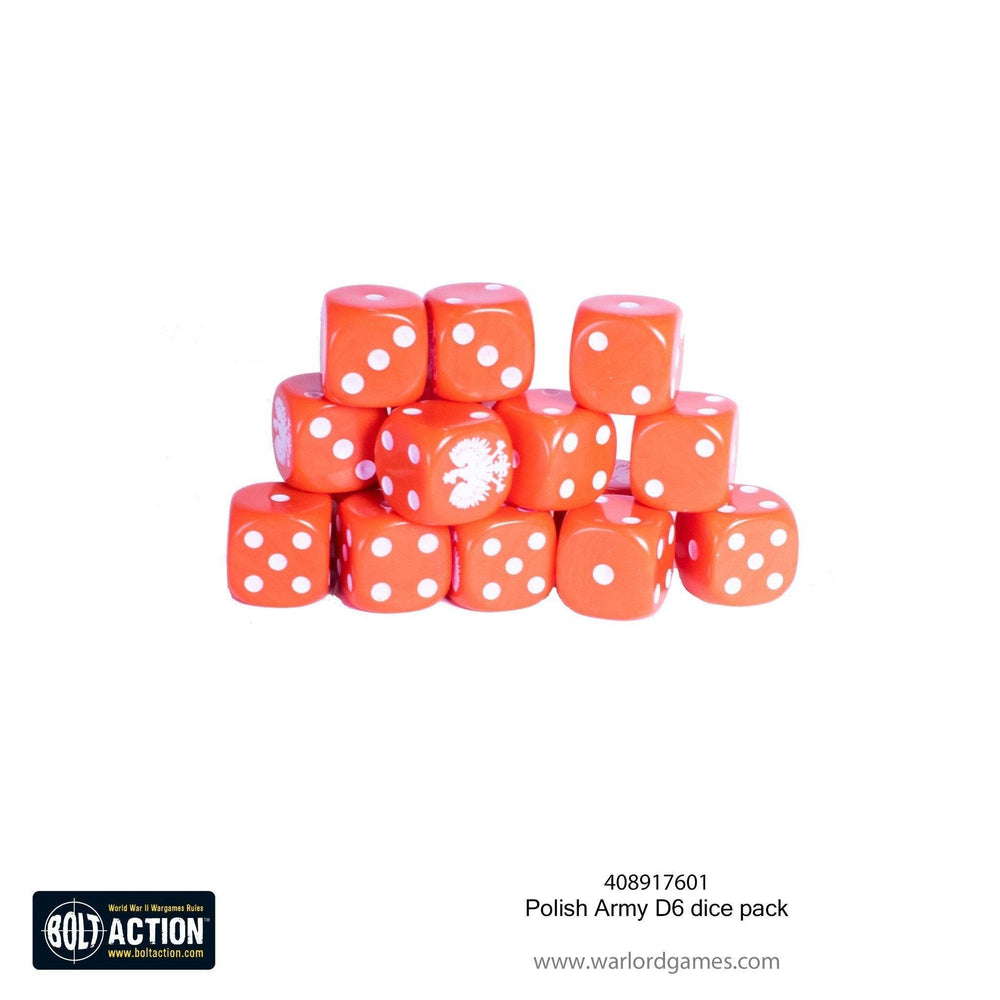 Polish Army D6 dice pack - ZZGames.dk