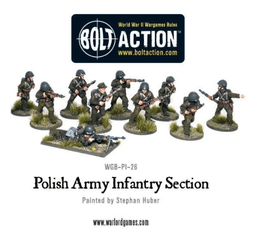 Polish Army Infantry Section - ZZGames.dk