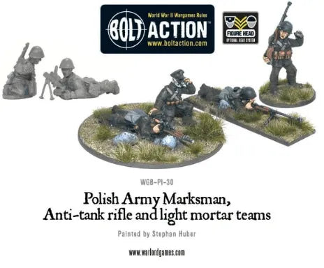 Polish Army Marksmen, Anti-Tank Rifle & Light Mortar - ZZGames.dk