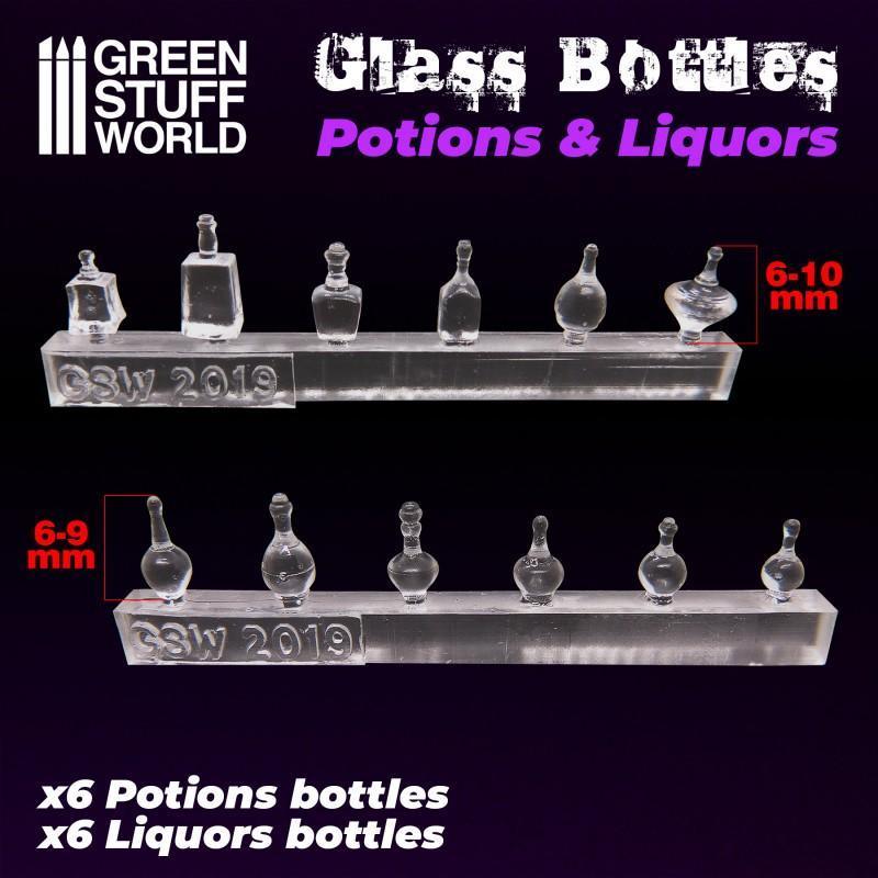 Potion and Liquor Bottles Set - ZZGames.dk