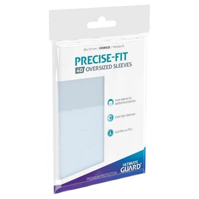 Precise-Fit Oversized Sleeves (89x127mm) - ZZGames.dk
