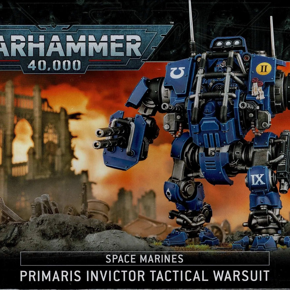 
                  
                    SPACE MARINES PRIMARIS INVICTOR TACTICAL WARSUIT - ZZGames.dk
                  
                