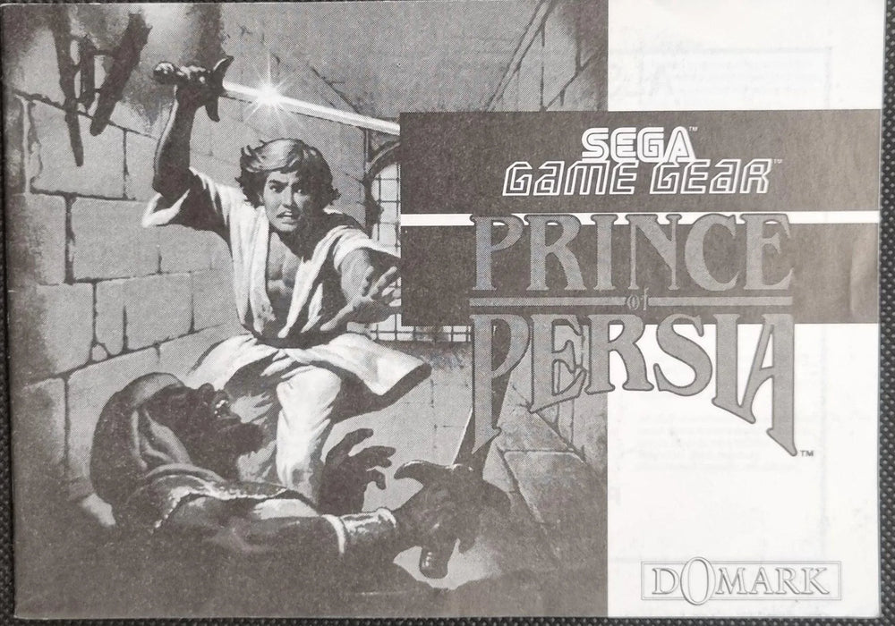 Prince of Persia manual - ZZGames.dk