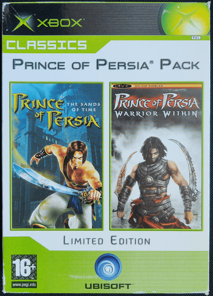 Prince of Persia Pack Limited Edition: The Sands of Time & Warrior Within (Classics) - ZZGames.dk