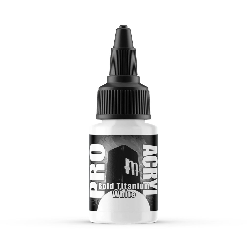 Pro Acryl Bold Titanium White (22mL) - ZZGames.dk