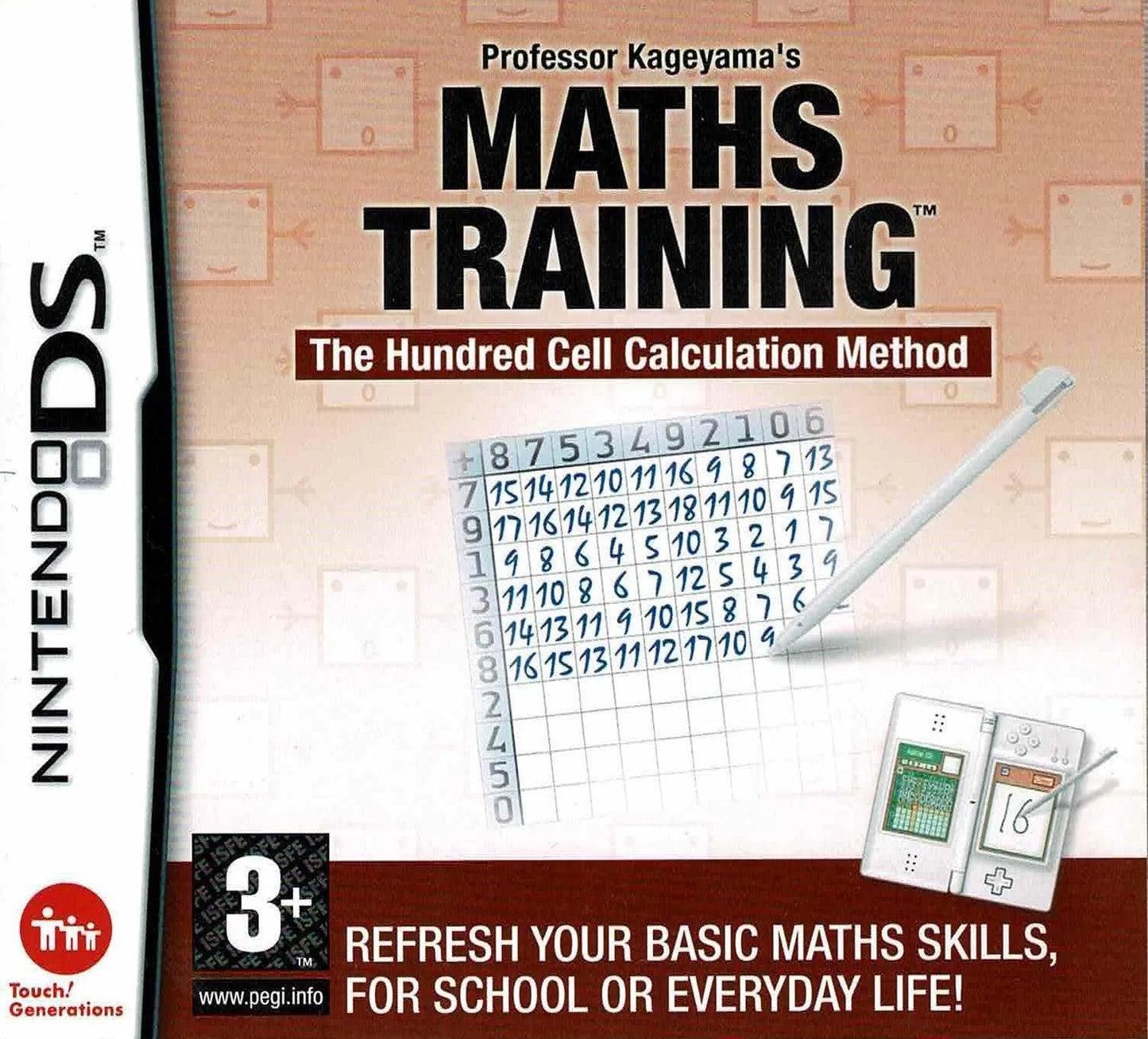 Professor Kageyama's Maths Training - ZZGames.dk