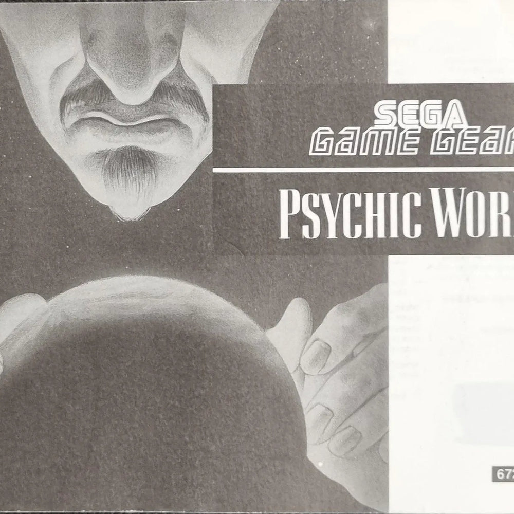 Psychic World manual - ZZGames.dk