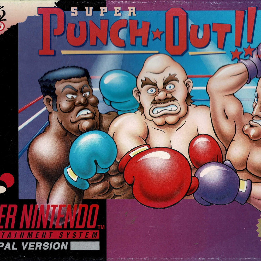 Punch-Out (kosmetiske fejl på kassen) - ZZGames.dk