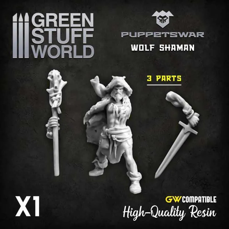 Puppetswar - Wolf Shaman - ZZGames.dk