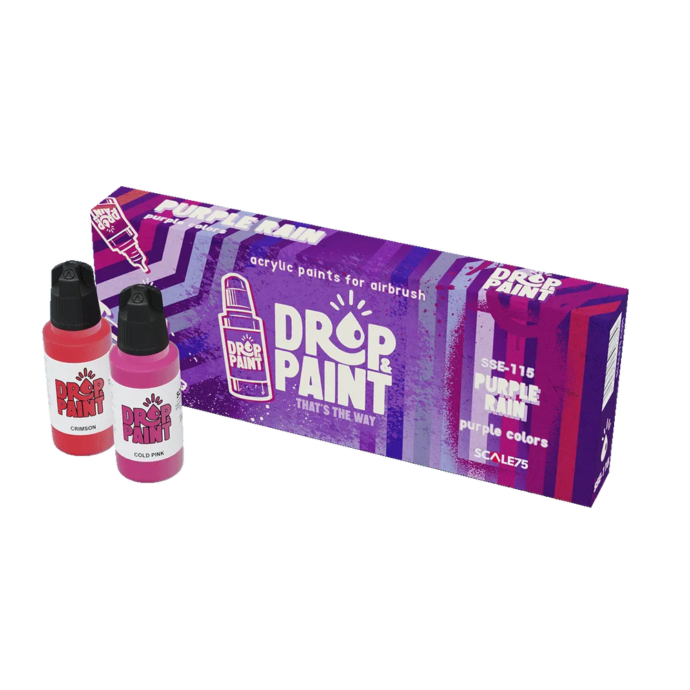 Purple Rain (DROP & PAINT) - ZZGames.dk