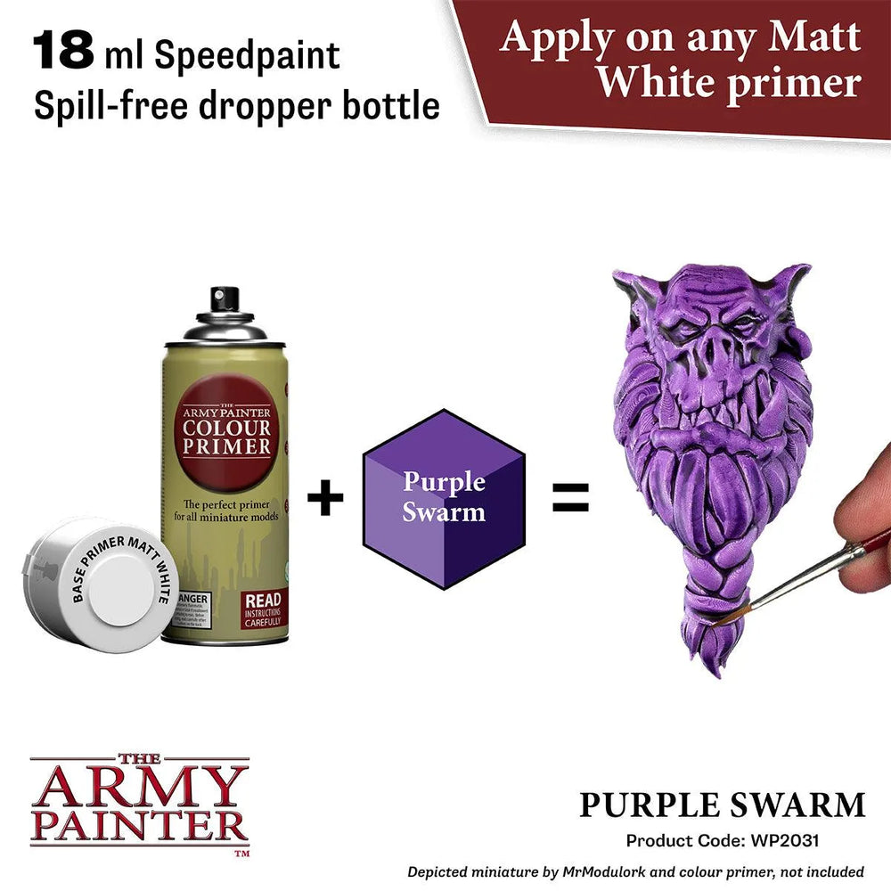 Purple Swarm (Speedpaint 2.0) - ZZGames.dk