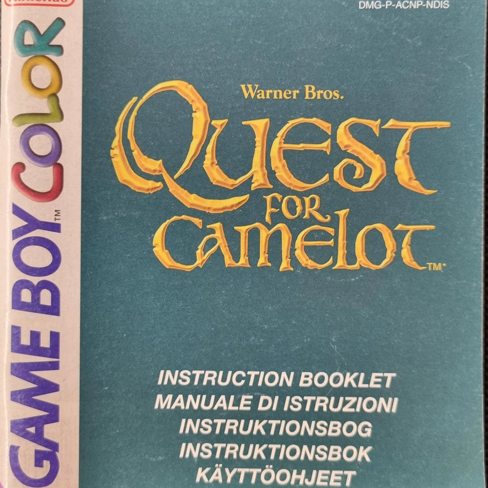 Quest For Camelot manual (NDIS) - ZZGames.dk
