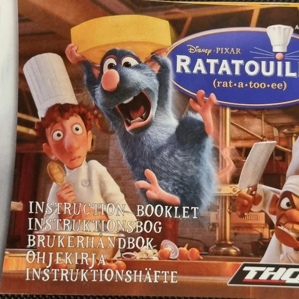 Ratatouille manual (SCN) - ZZGames.dk