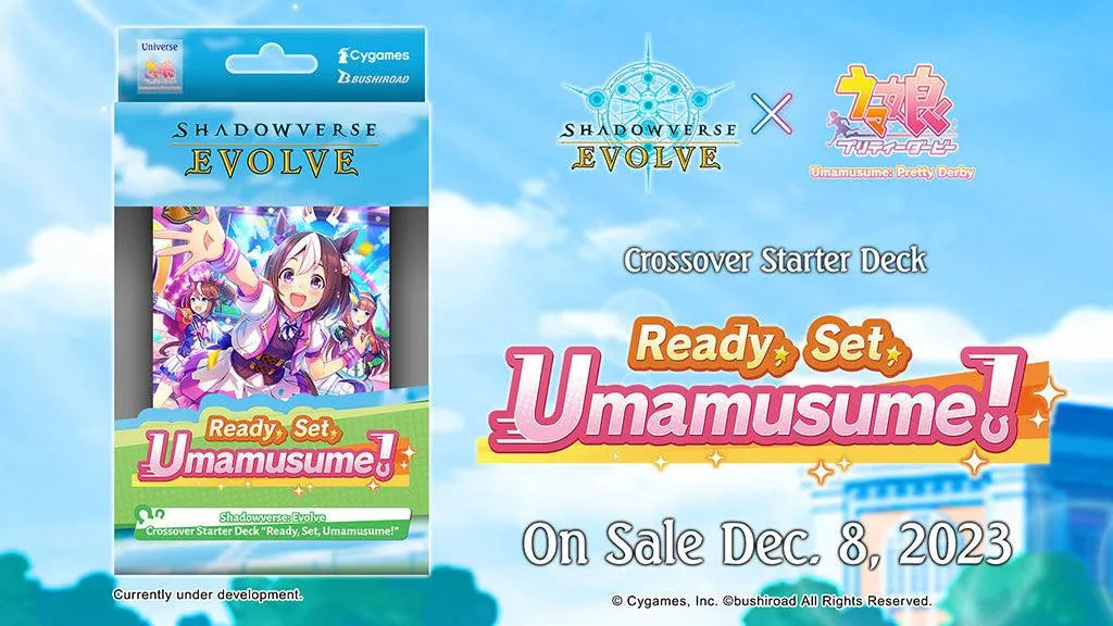Ready! Set! Umamusume! Crossover Starter Deck [CSD01] - ZZGames.dk