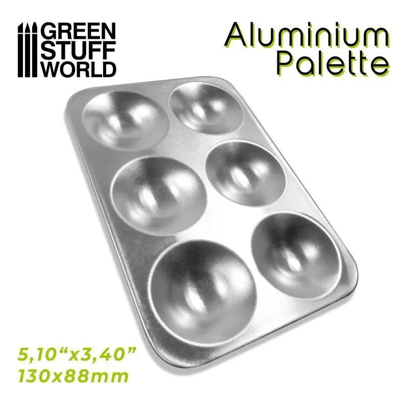 Rectangular Aluminium Palette - Rectangular Aluminium Palette - ZZGames.dk