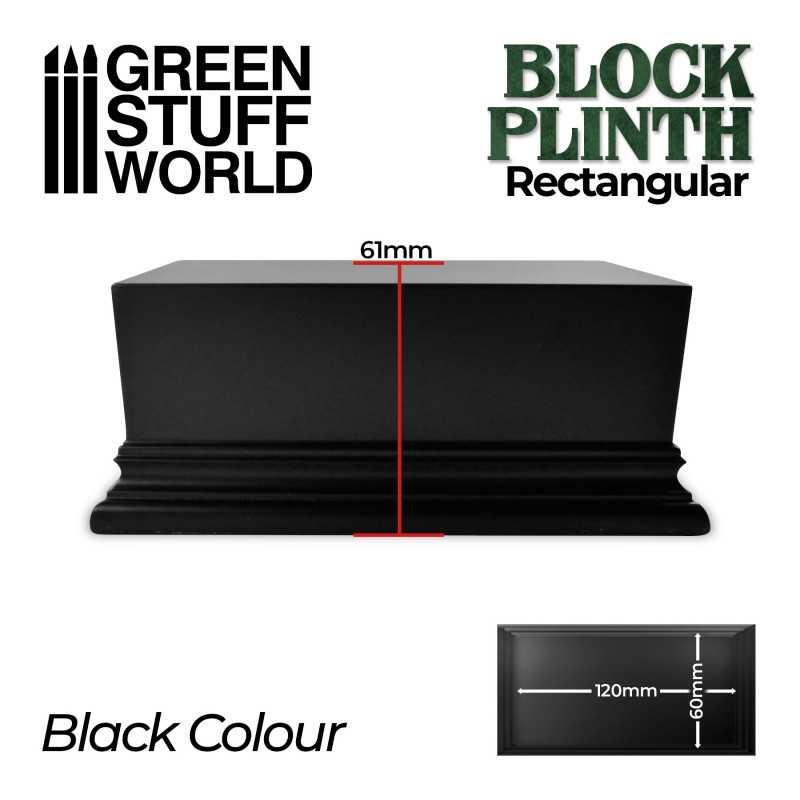 
                  
                    Rectangular Top Display Plinth 12x6cm - Black - ZZGames.dk
                  
                