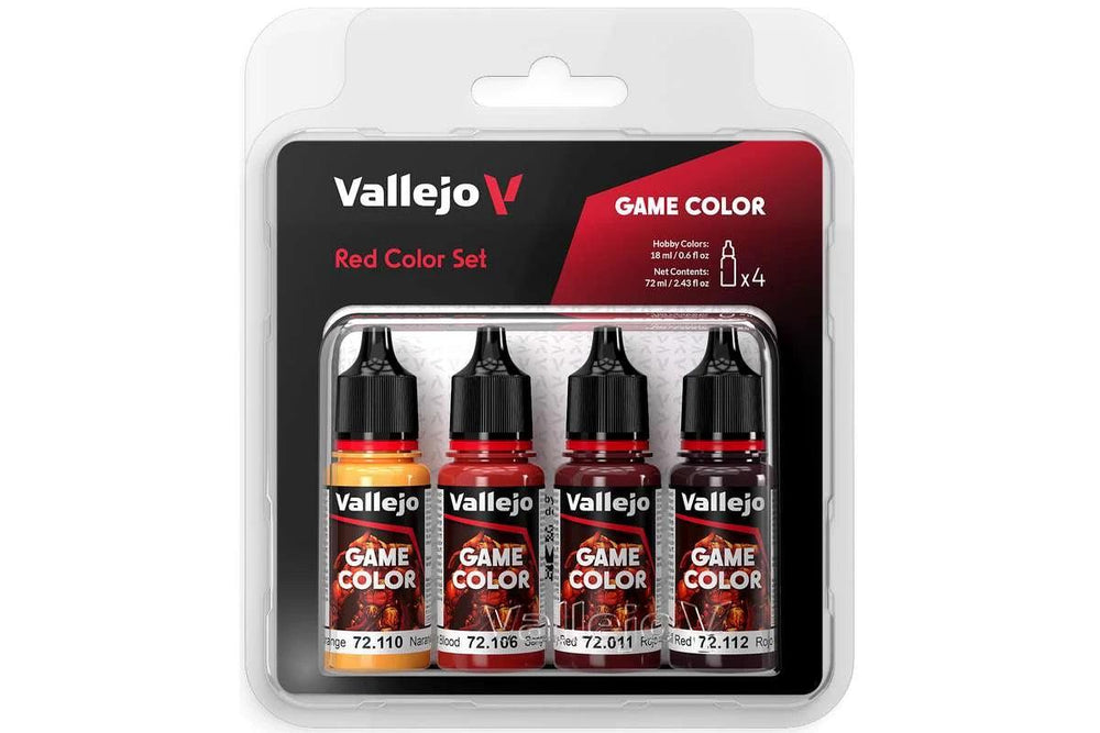 Red Color Set (Game Color) - ZZGames.dk