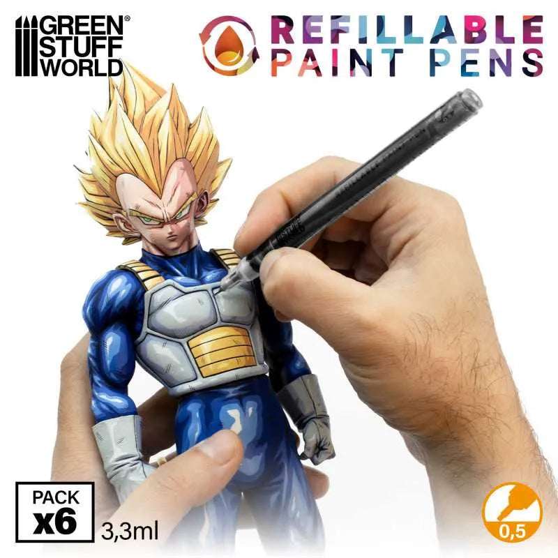
                  
                    Refillable paint pen 0.5 (pack x6)
                  
                