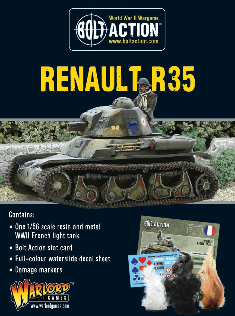 Renault R-35 Tank - ZZGames.dk