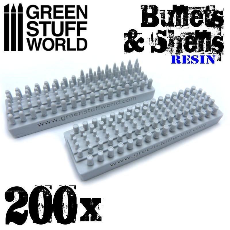 Resin Bullets and Shells x200 - ZZGames.dk