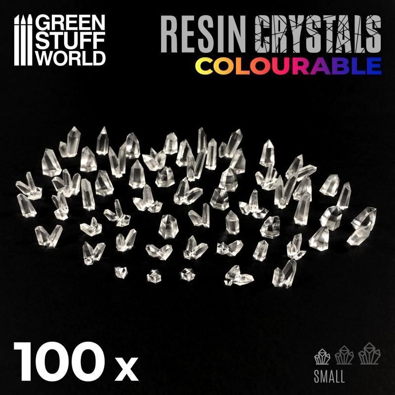 Resin Crystals - Small CLEAR x100 - ZZGames.dk