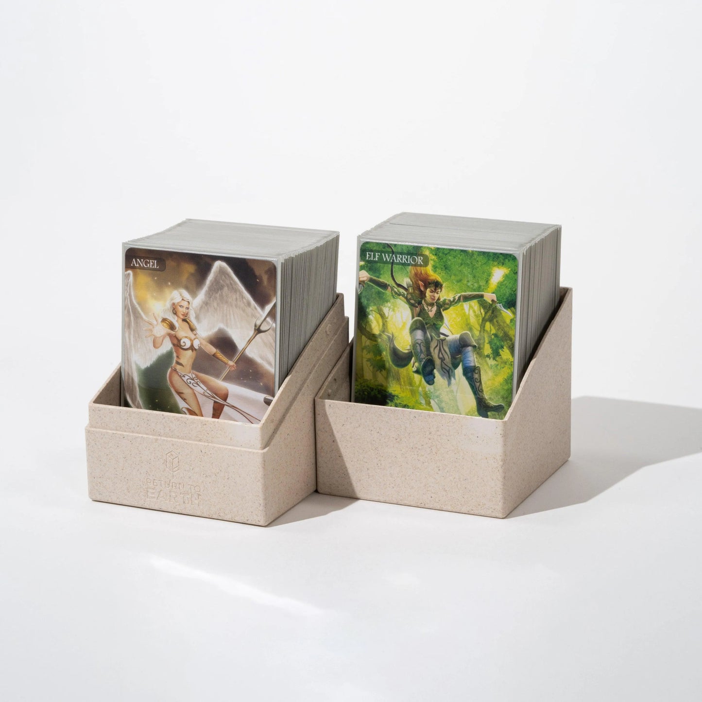 Return To Earth Boulder Deck Case 100+ Standard Size - Natural - ZZGames.dk