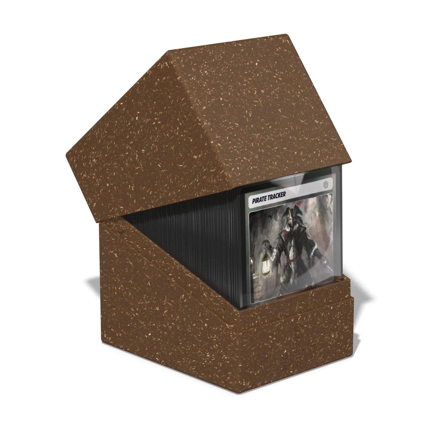 Return To Earth Boulder Deck Case 133+ Standard Size - Brown - ZZGames.dk