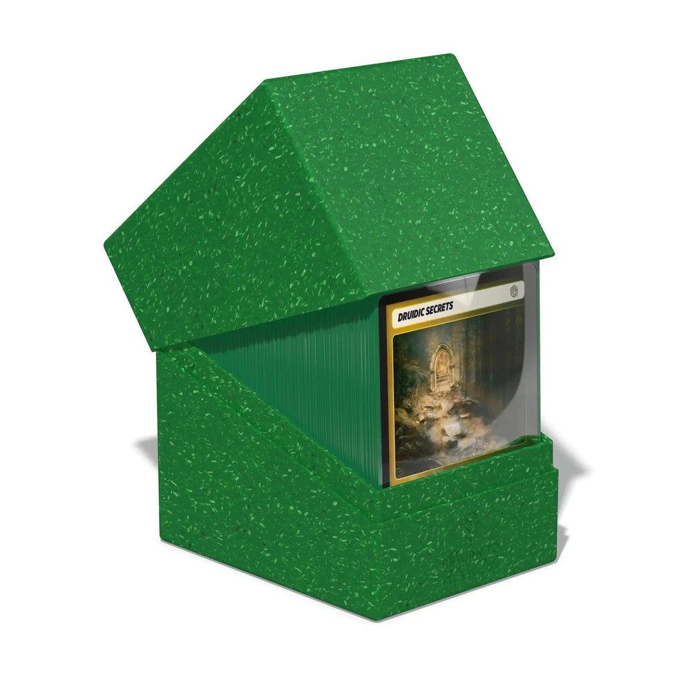 Return To Earth Boulder Deck Case 133+ Standard Size - Green - ZZGames.dk