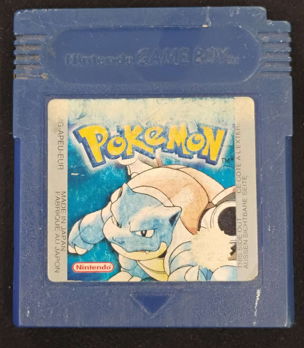 Pokemon Blue (Kosmetiske fejl)