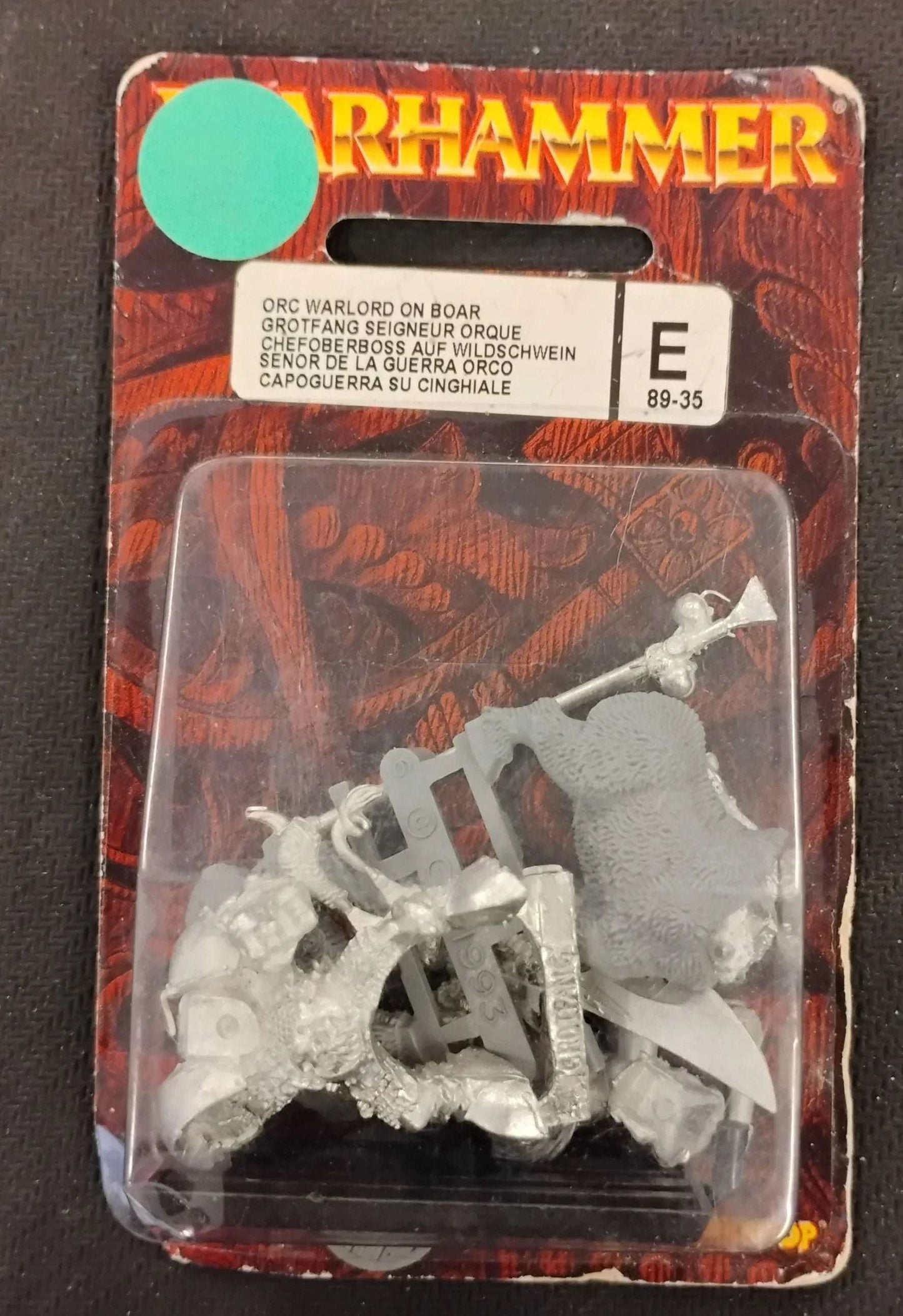 Warhammer: Orc Warlord on Boar