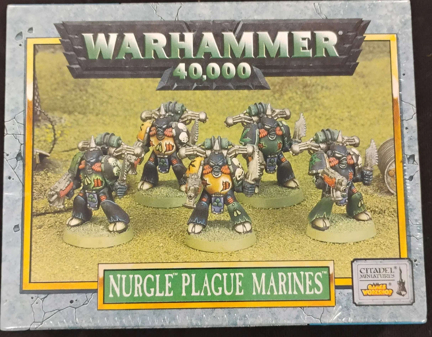 Warhammer 40.000: Nurgle Plague Marines (Forseglet)