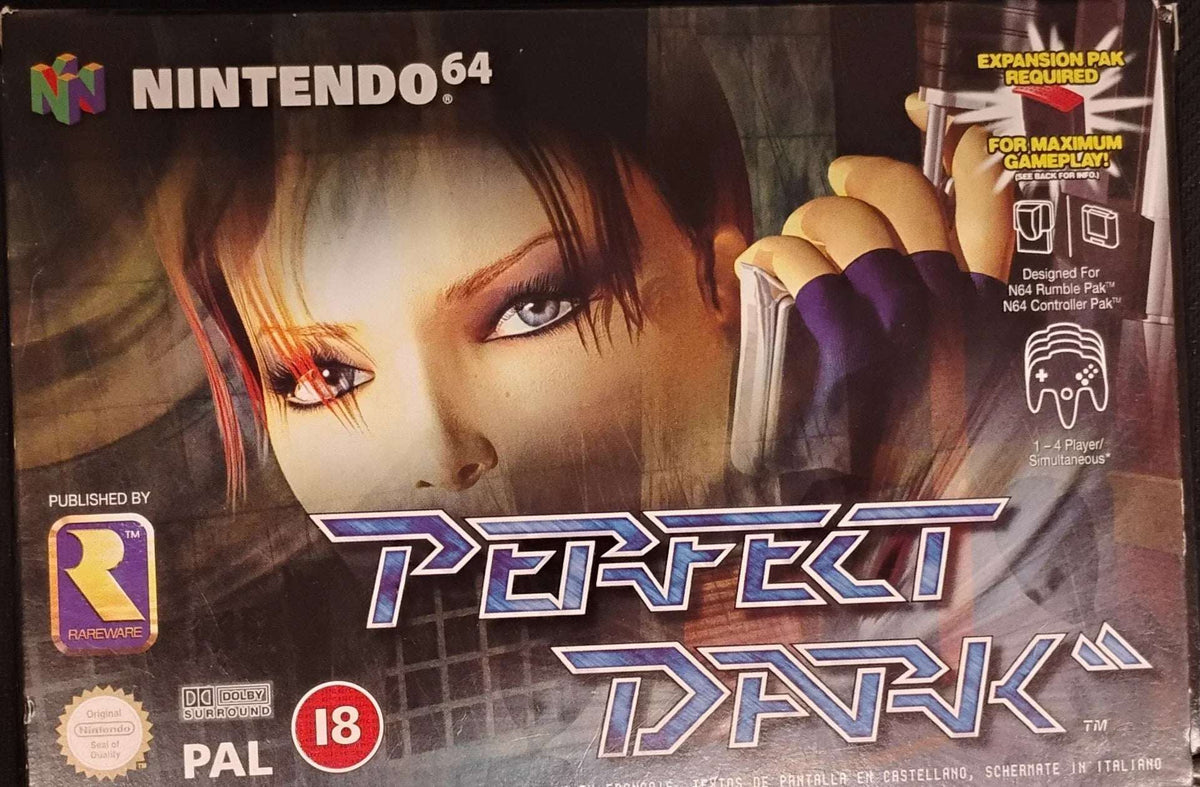 
                  
                    Perfect Dark i æske (Uden Expansion Pak)
                  
                