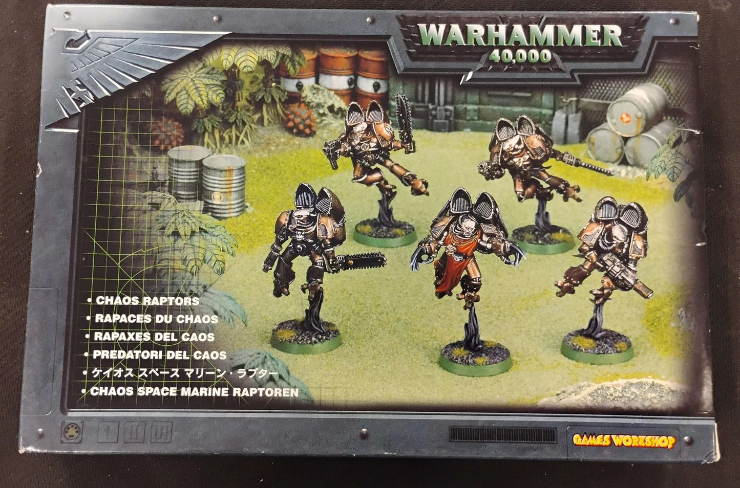 Chaos Raptors metal