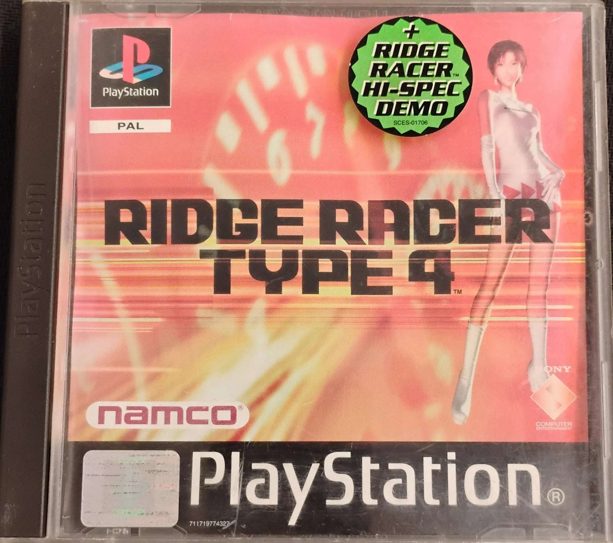 Ridge Racer Type 4 (Tysk) (U. manual)