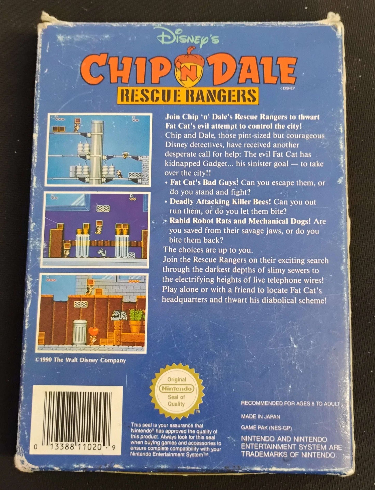 Chip 'N Dale Rescue Rangers i æske (SCN)