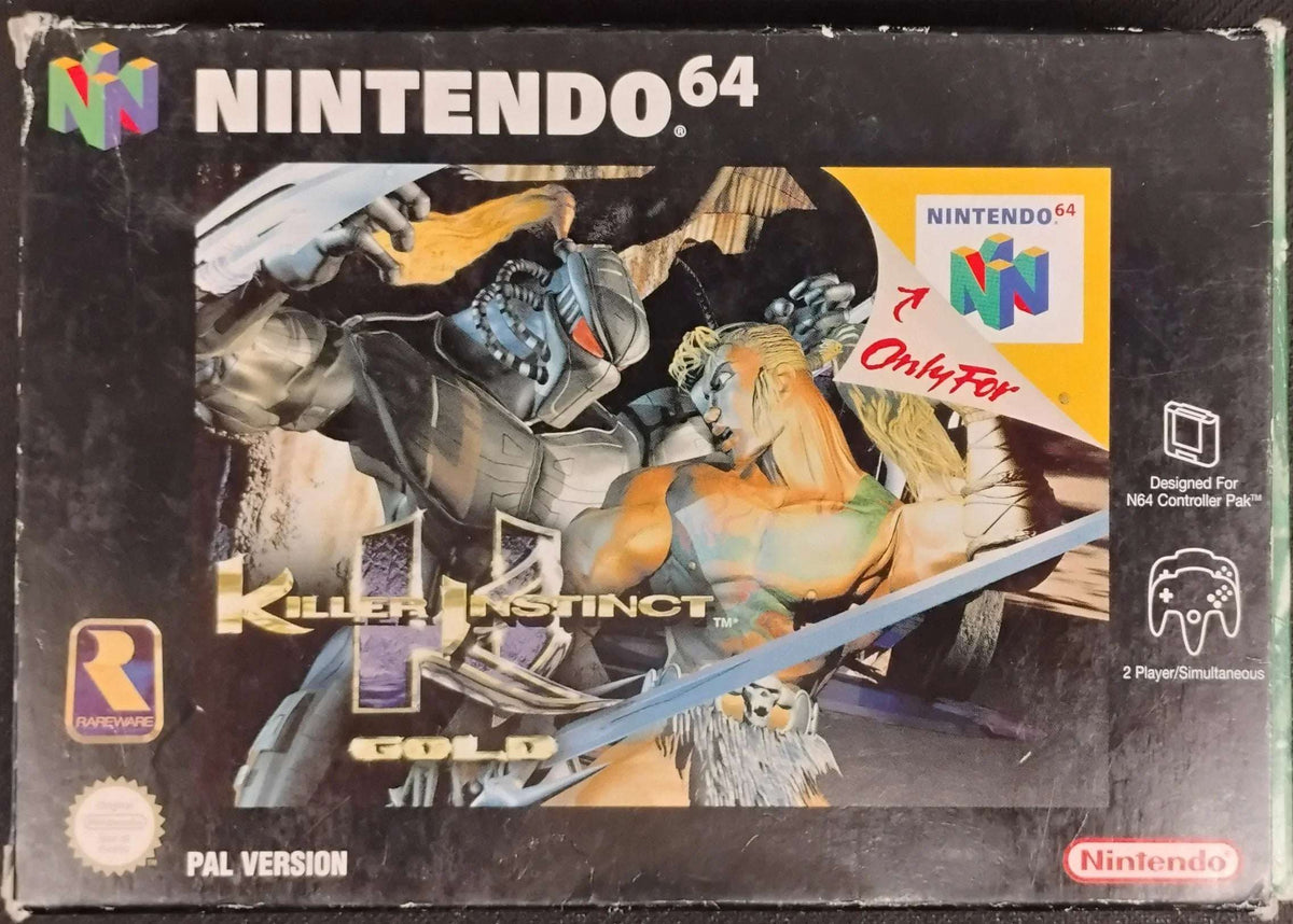 
                  
                    Killer Instinct Gold i æske (Lidt slid på æsken)
                  
                